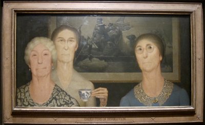 Hijas de la Revolución de Grant Wood